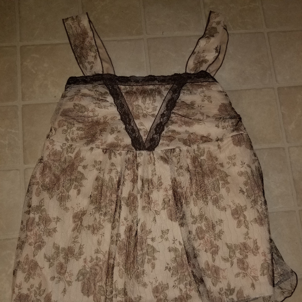 Lane Bryant Baby Doll Tank Top size 20